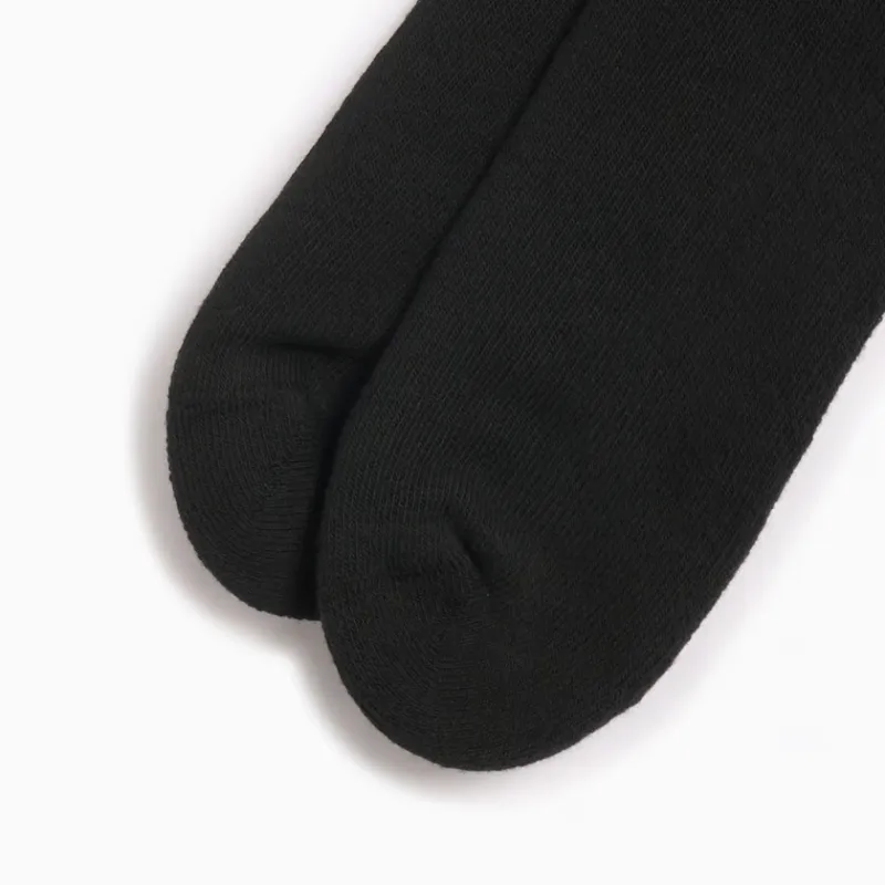 LACOSTE Mid-Calf Socks Unisex 3 Pack Black-1