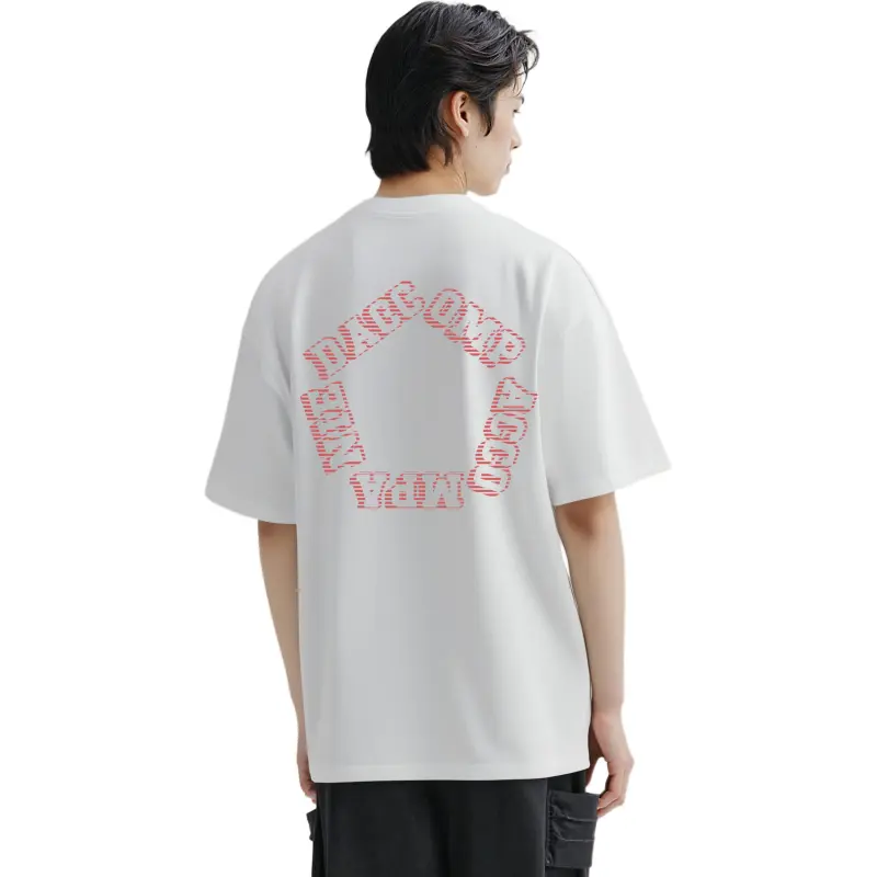 YK&YB T Shirts Unisex White-5