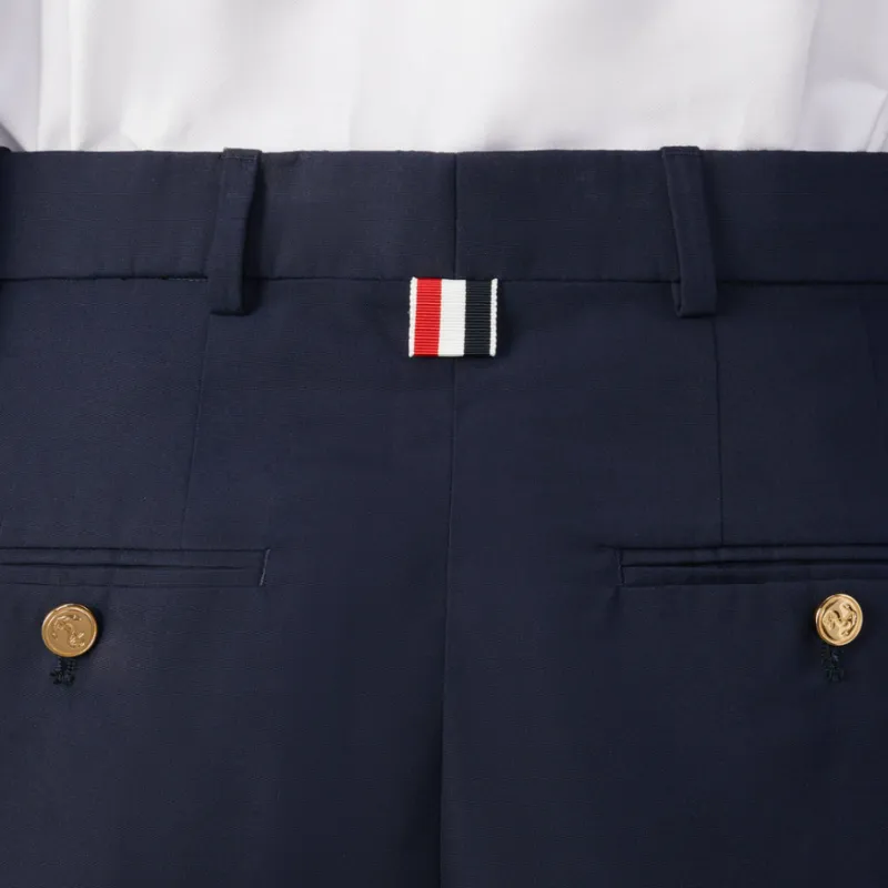 THOM BROWNE 4 Bar tab Tailored Shorts-3
