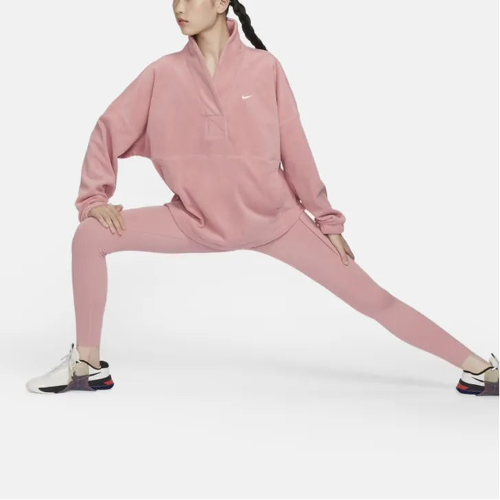 Nike Therma FIT One Therma FIT One Sweatshirt Women's Stardust Red-2
