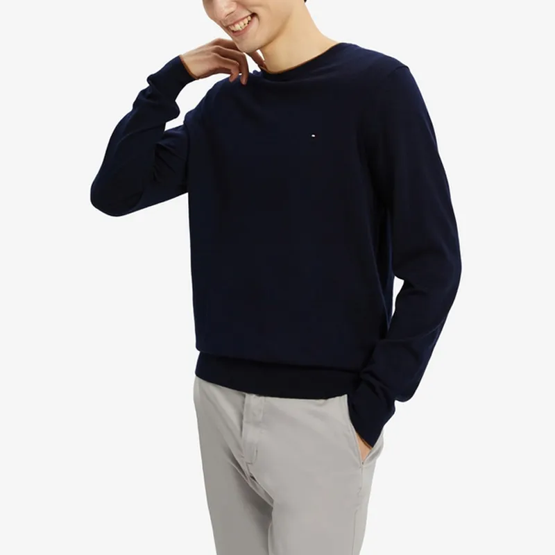 Tommy Hilfiger Sweaters Men Navy Blue-3