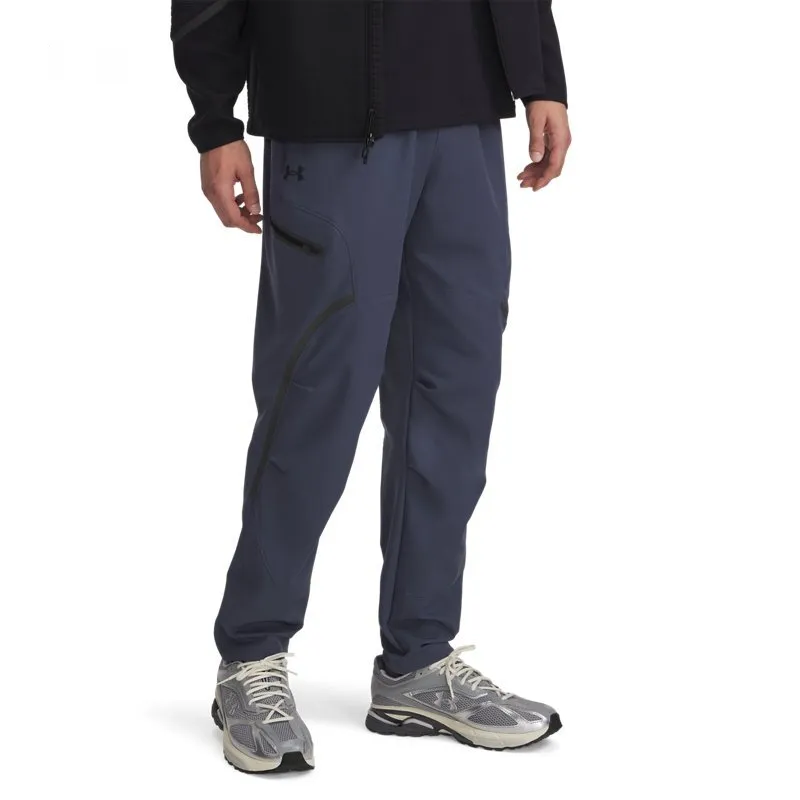 Under Armour Unstoppable Knitted Sports Pants Men's Downpour Gray-4