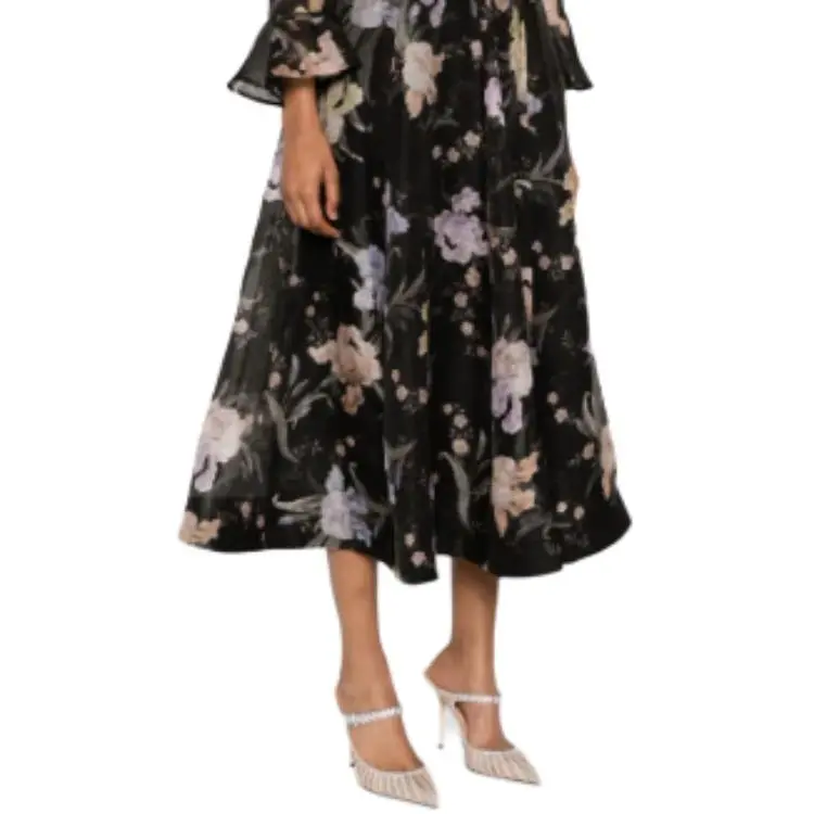 Zimmermann Eden Long Sleeved Midi Dress-5