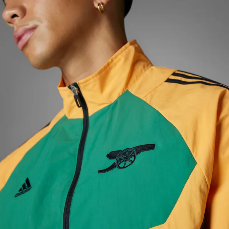 Adidas Arsenal Seasonal Track Top Jackets Coats Men's Hazy Orange-7