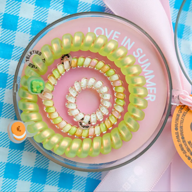 TELETIES ABS Resin Hair Tie Women's-9