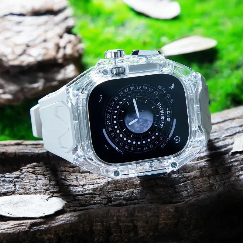 KVZUVUU Apple Compatibility Watch Band TPU Material-5