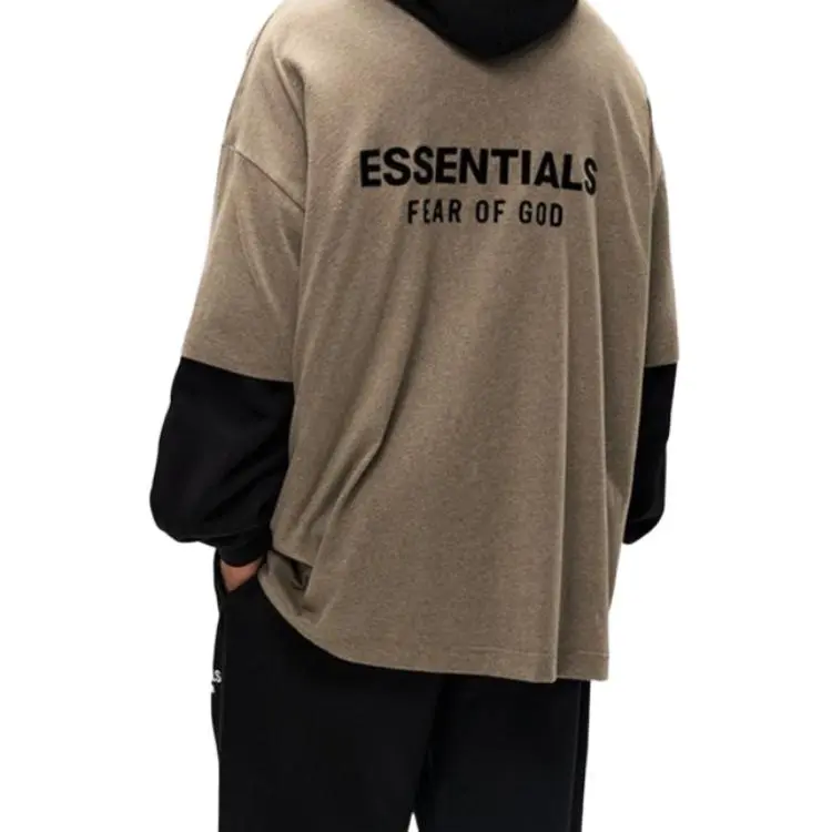 Fear Of God Essentials Jersey Crewneck T Shirt-4