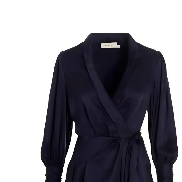 Zimmermann Silk Wrap Mini Dress-2