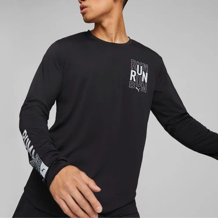 PUMA T-Shirts Men Black-3
