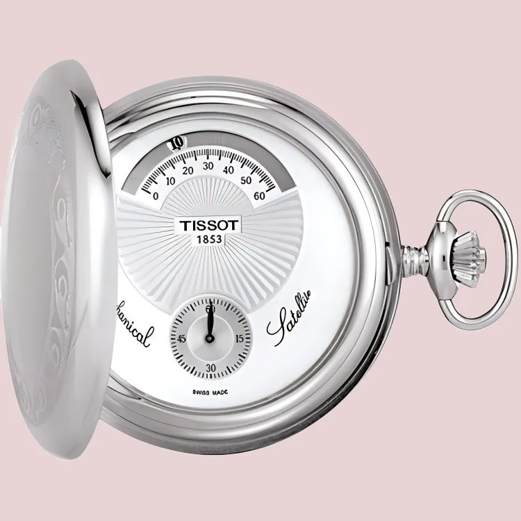 TISSOT Automatic Mechanical Movement Men's Watches Watch 52.5mm White Dial Brass Watch Case No Strap-1