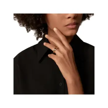 CARTIER 18K Gold Rings Unisex Multicolor