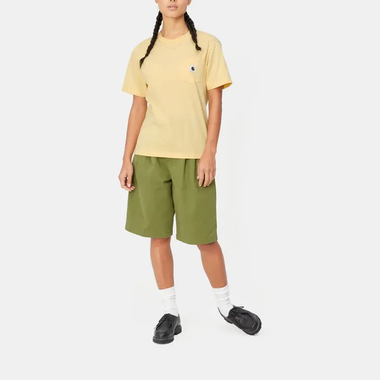 Carhartt WIP SS23 Frontier Frontier Series T Shirts Women's Yellow-2