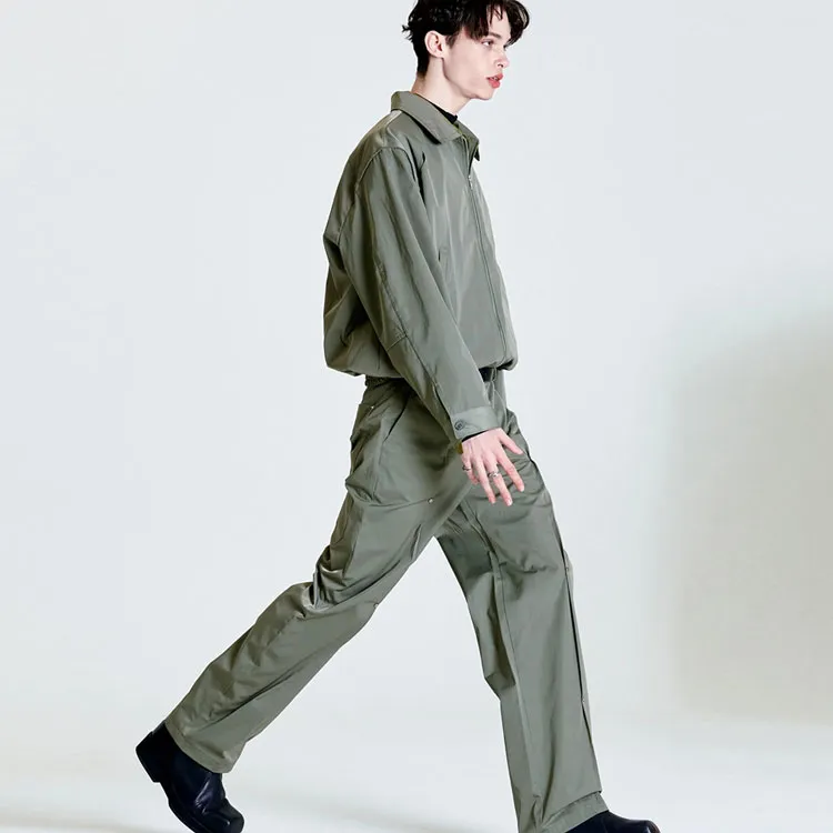 MLRH Casual Pants Men Olive Green-5