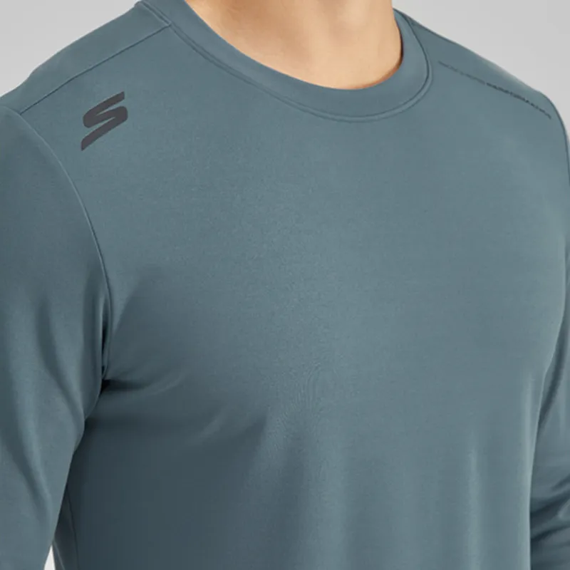 Skechers Basic Sports Series T Shirt Men's Dark Gray-4