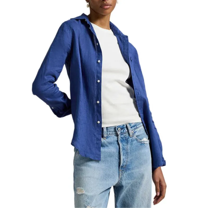 Polo Ralph Lauren FW25 Shirt Women's Sapphire Blue-1