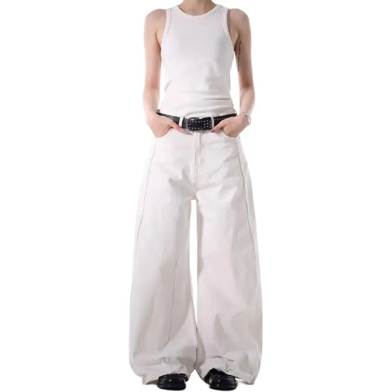 Topland Jeans Unisex White-2