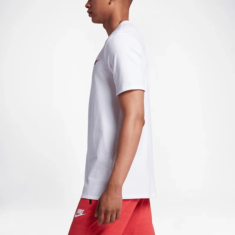 Nike T Shirts Men White 100-4