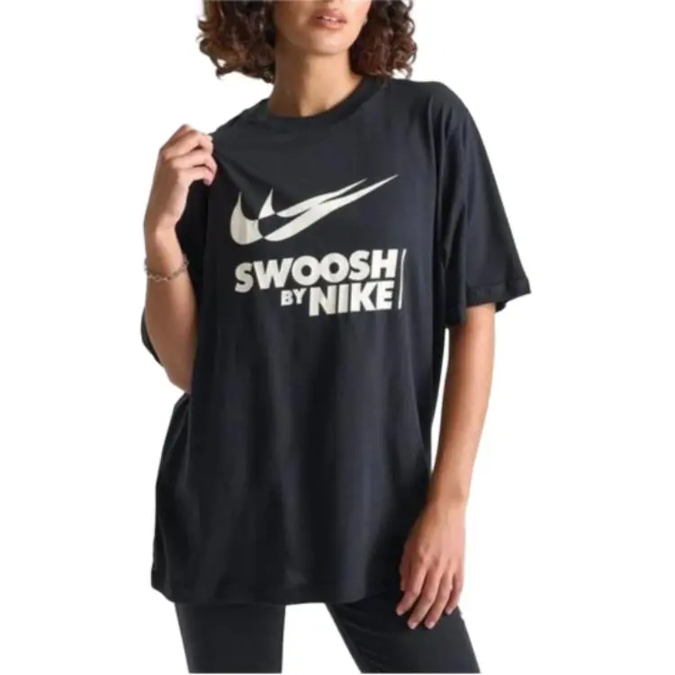 Nike Clothing T Shirts Women's Black-1