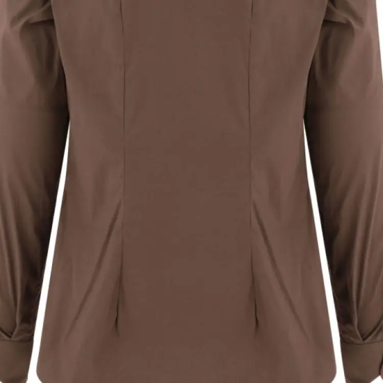 PRADA Shirts Men Brown-4