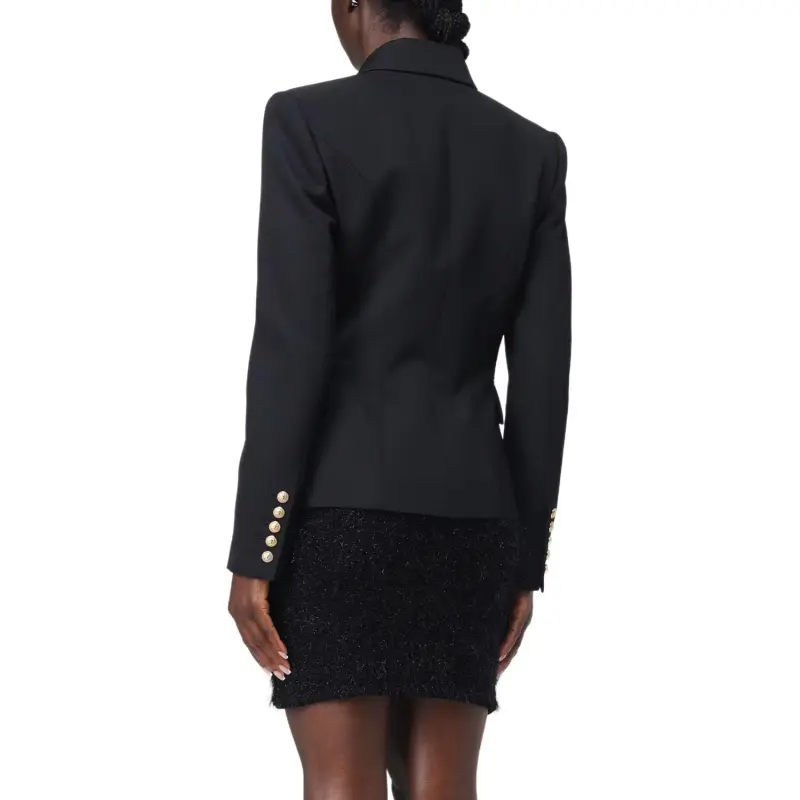 BALMAIN Jackets & Coats Women's Black-3