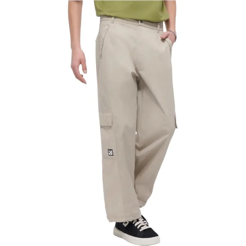FILA FUSION FILA FUSION INLINE Casual Pants Men's Feather Gray-3