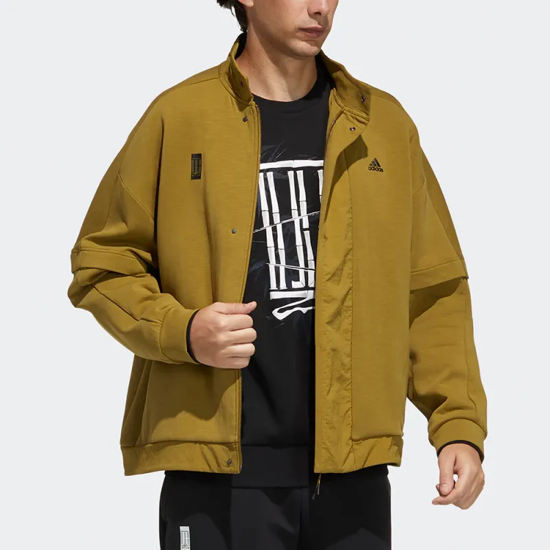 Adidas Wuji Series Jacket Men's Earth Yellow-3