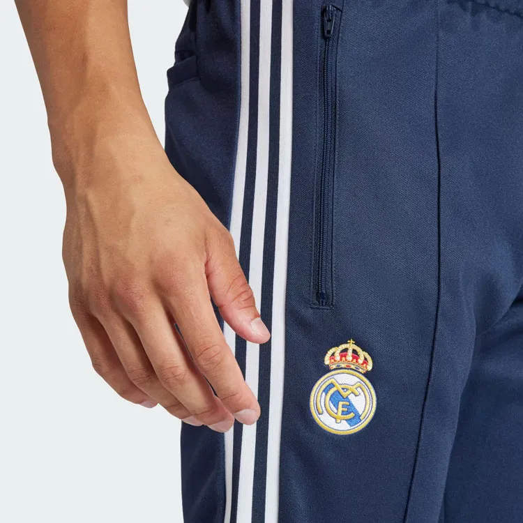 Adidas Originals Real Madrid Beckenbauer Knitted Sweatpants Men's Legend Ink-4