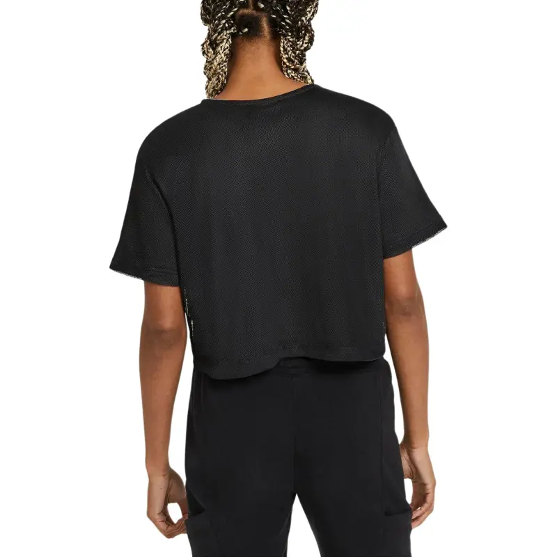 Nike Women's Air Mesh T shirt Black-3