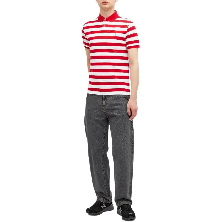 Polo Ralph Lauren Polo Shirt Men's Red White-1