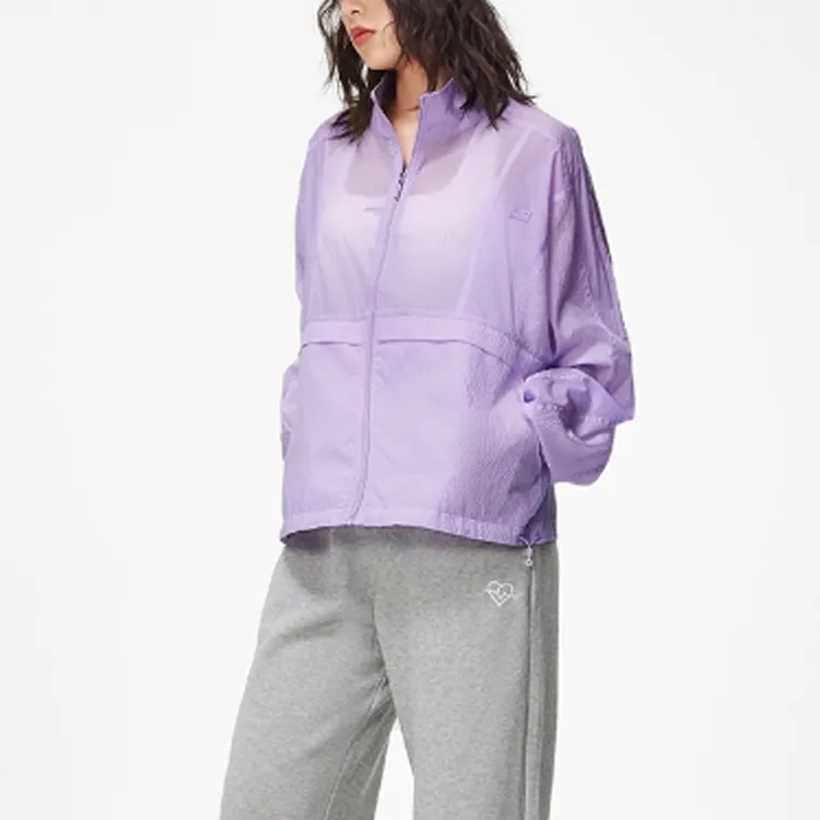 LiNing Sports Life Collection Jacket Women's Lilac-2