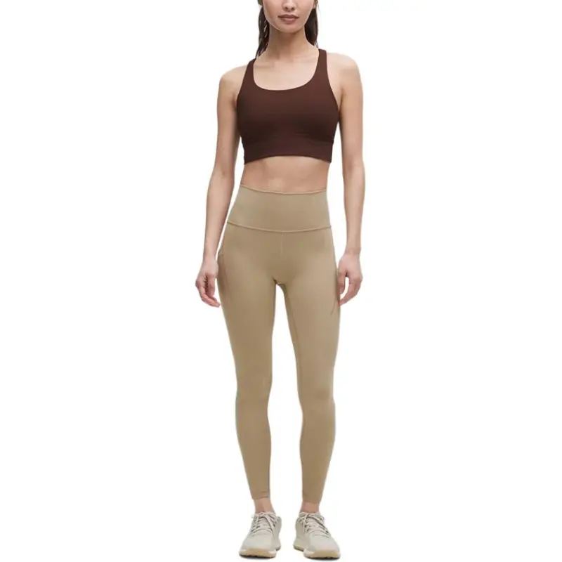 Lululemon Wunder Train SS25 Sports Pants 24' Women's Oak Brown/ECOK-2
