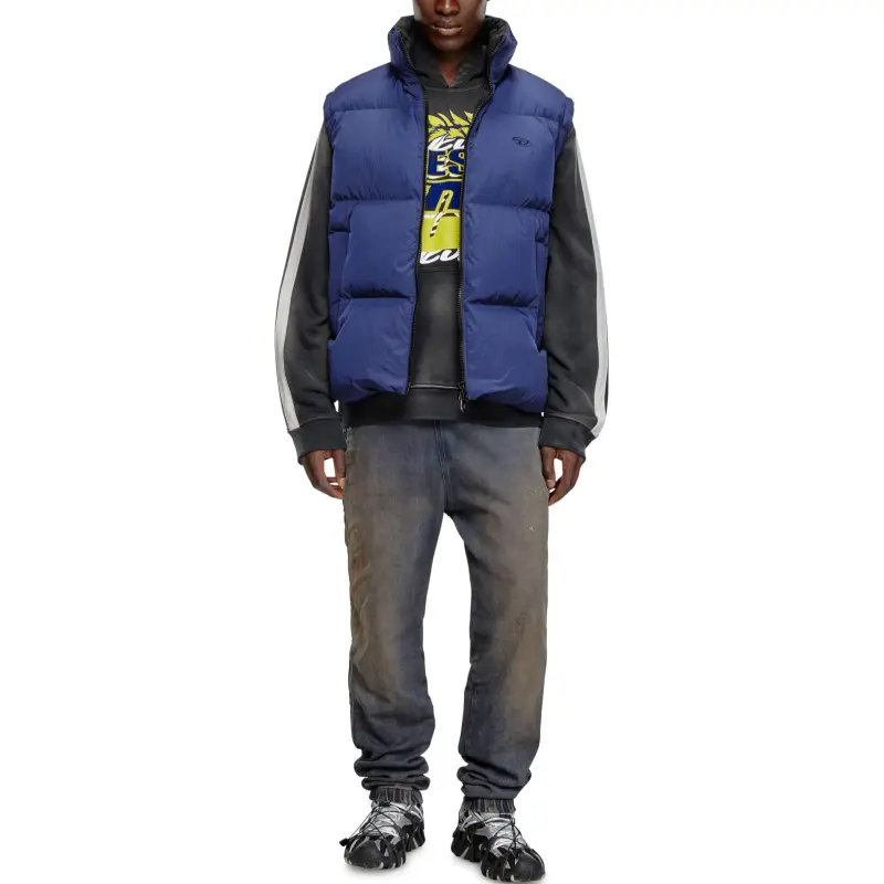 DIESEL Vests Men Blue-2