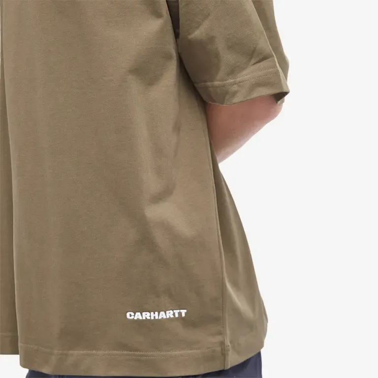 Carhartt WIP Link Script Crewneck T Shirt-4