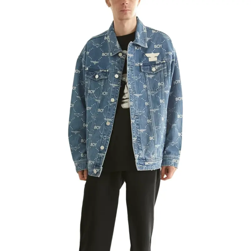 Boy London Denim Jacket Men's Indigo-5