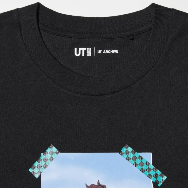 UNIQLO X Spell Fight Co titled Series T Shirt Men's Black-3