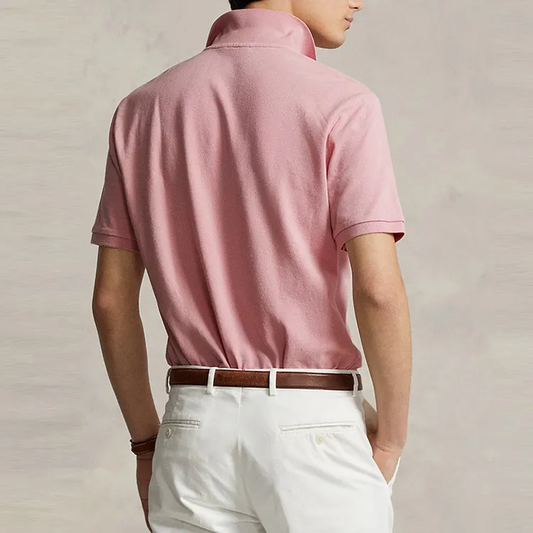 Polo Ralph Lauren FW23 Polo Shirt Men's Pink-3