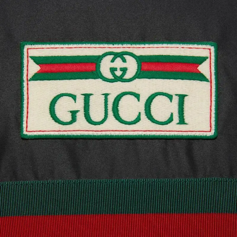 GUCCI Web Stripe Padded Down Gilet-4
