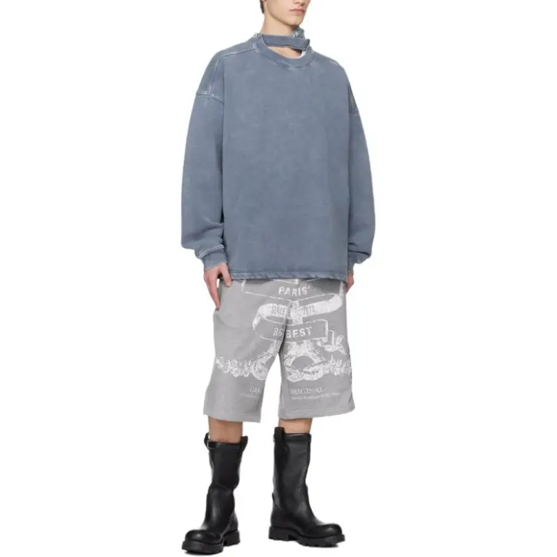 Y/Project Sweatshirts Men Blue-4