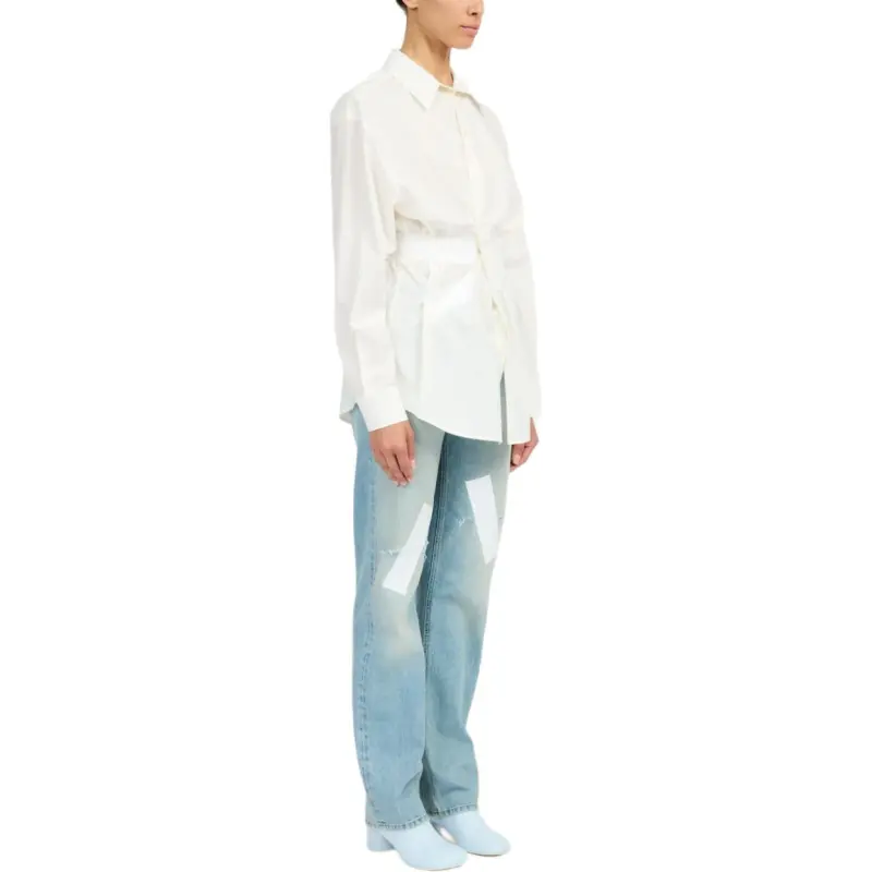 MM6 Maison Margiela Tied Waist Shirt-2