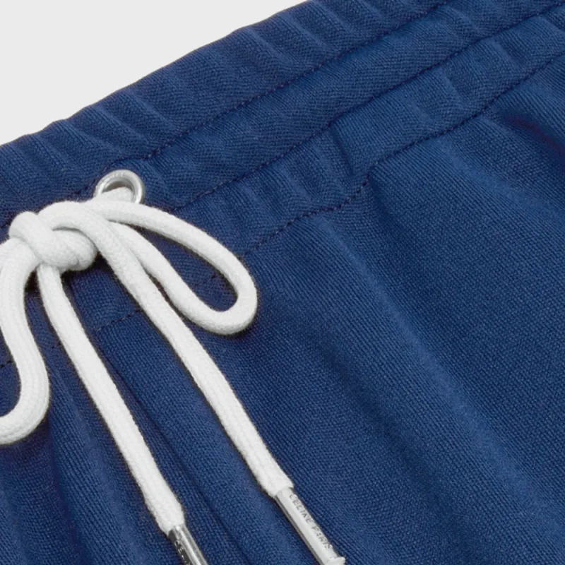CELINE Knitted Sweatpants Women's Blue-2