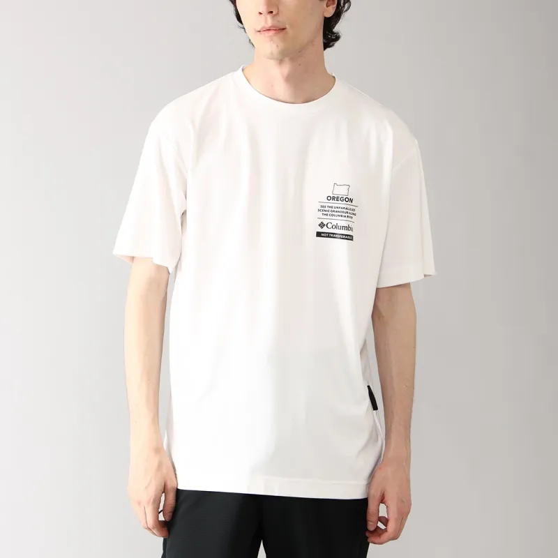 Columbia Drywell Stream T Shirt Men's White-2