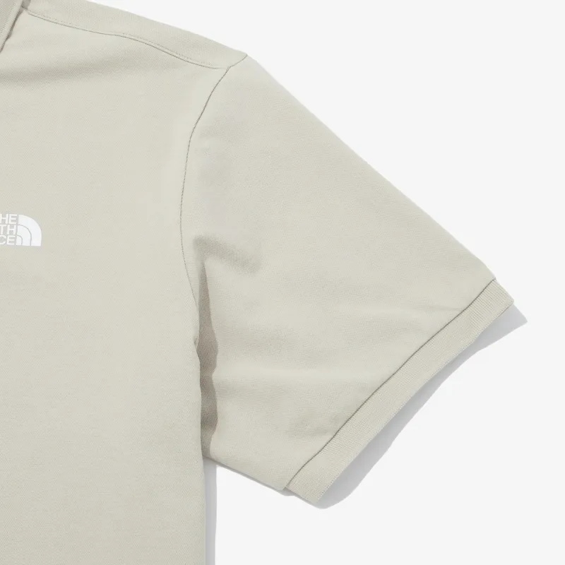 THE NORTH FACE Polo Shirt Unisex Light Beige-2
