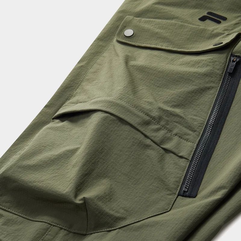FILA FUSION WORKWEAR Athletic Trousers Men's Gray Wheel Green-2
