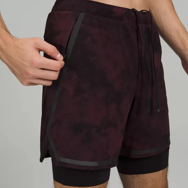 Lululemon Surge BoldLines Sports Shorts 6' Men's-4