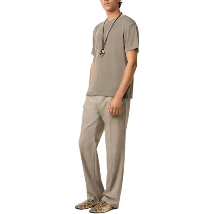 AMIPARIS Rib Jersey Short Sleeve T Shirt-4