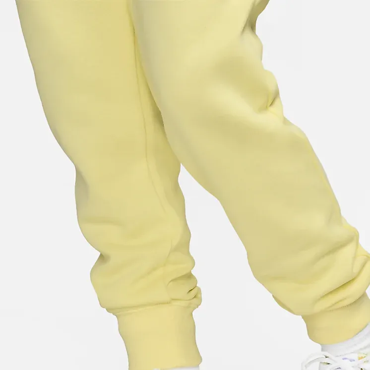 Nike Knitted Sweatpants Women's Yellow-3