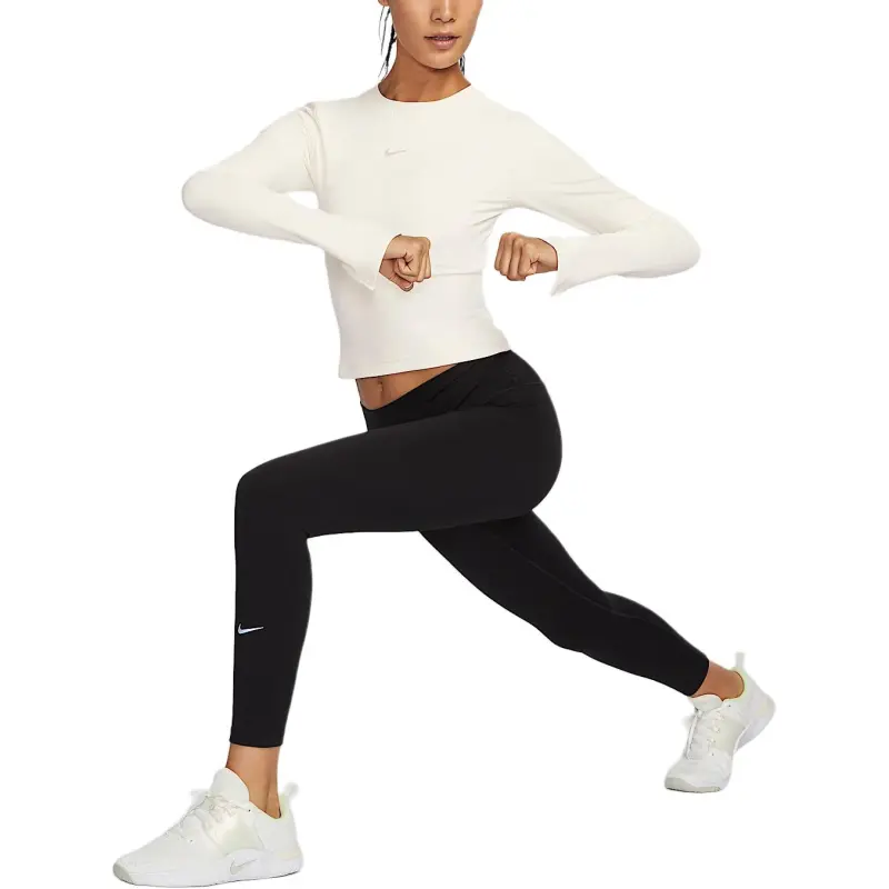 Nike Dri-Fit T-Shirt Women's Light Ivory White-1