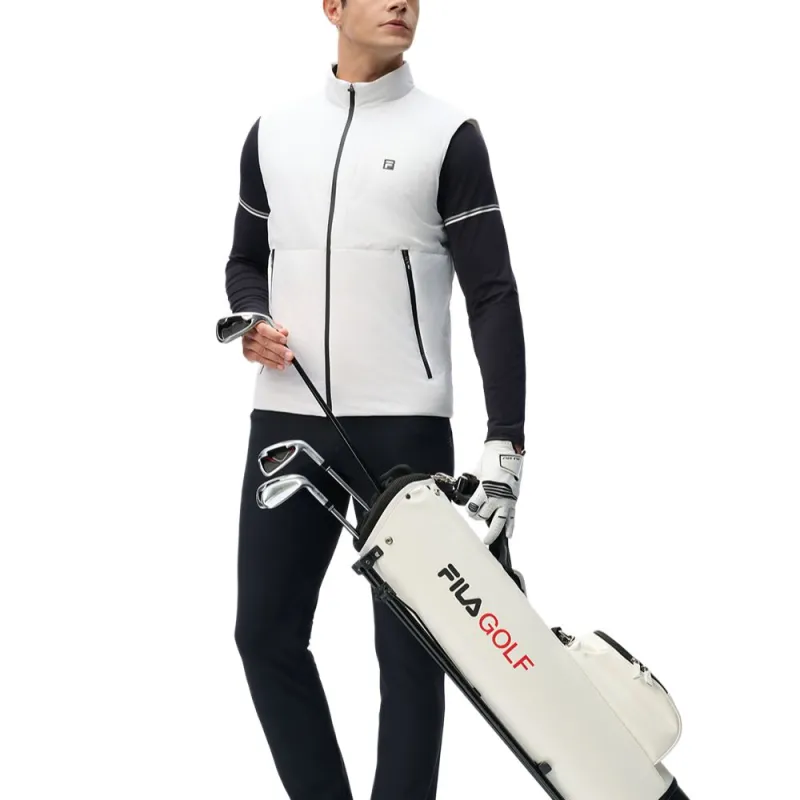 FILA Golf Series Vest Men's Jade White-4