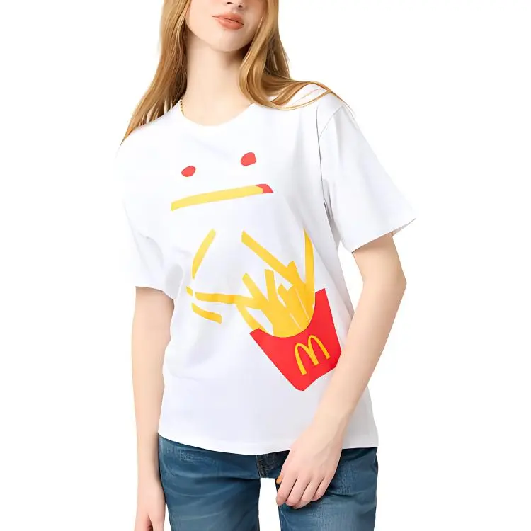 McDonald's Graniph Collaboration T-Shirts Unisex White-4