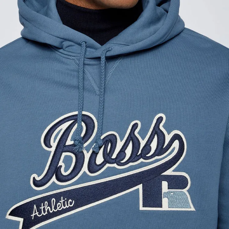HUGO BOSS x Russell Athletic Sweatshirt Men's Blue-3